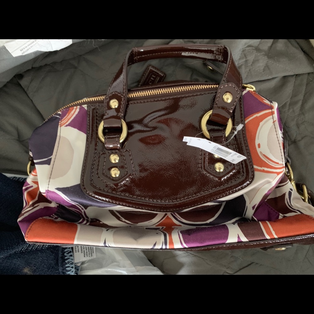 Multicolored Coach Purse - Picture 2 of 4